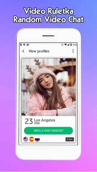 VideoRuletka: Cam Chat Ảnh chụp màn hình 0