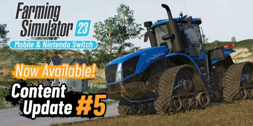 Farming Simulator 23 phát hành bản cập nhật mới có four máy nông nghiệp mới