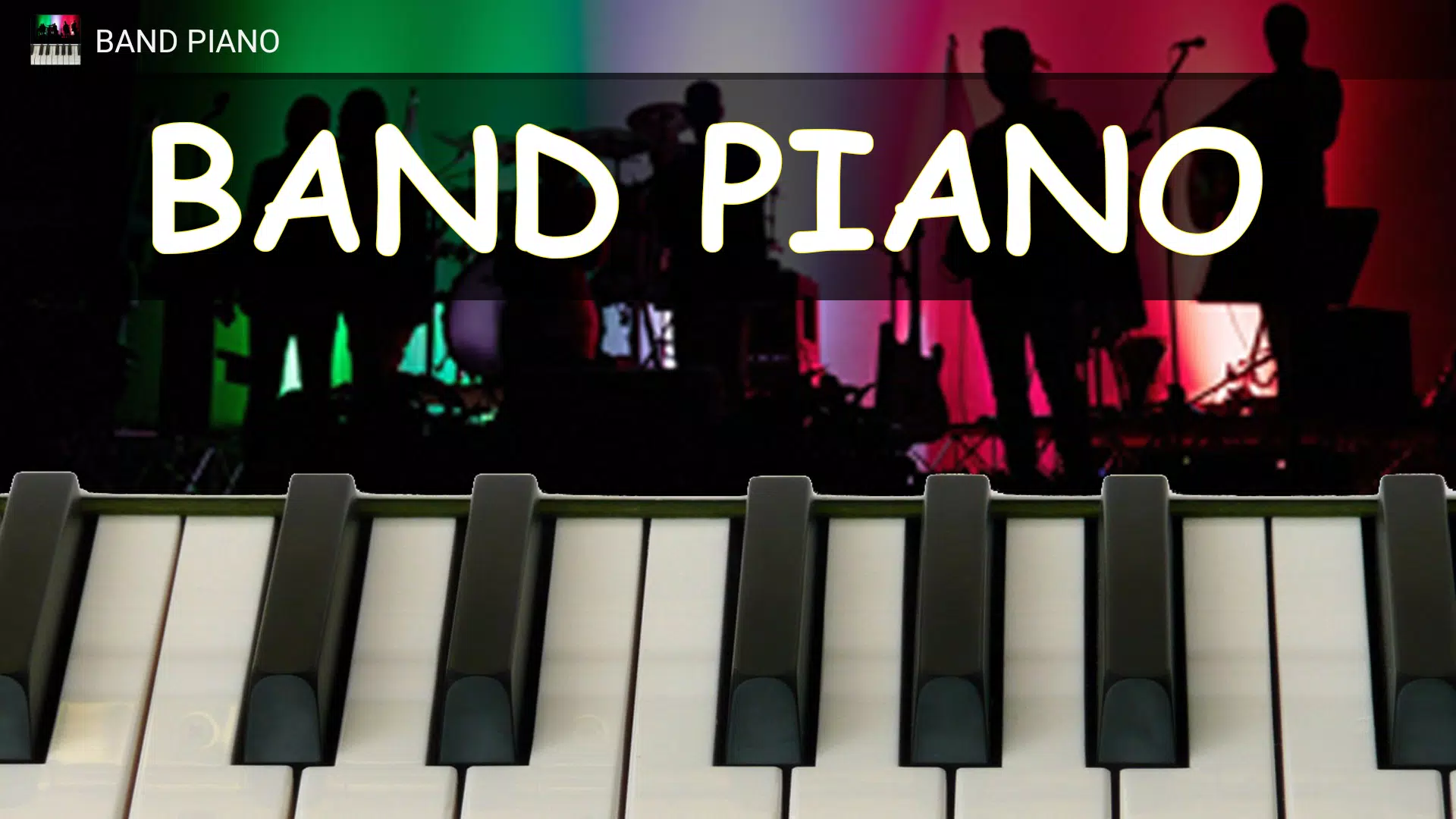 Band piano Capture d'écran 0