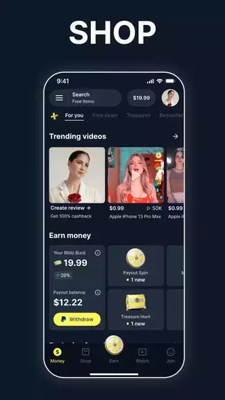 Blidz - Shop Deals, Earn Money ภาพหน้าจอ 3