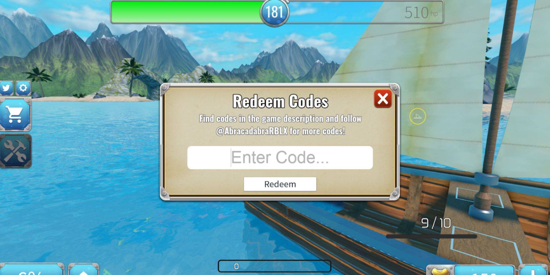 Redeeming Codes in Sharkbite 2