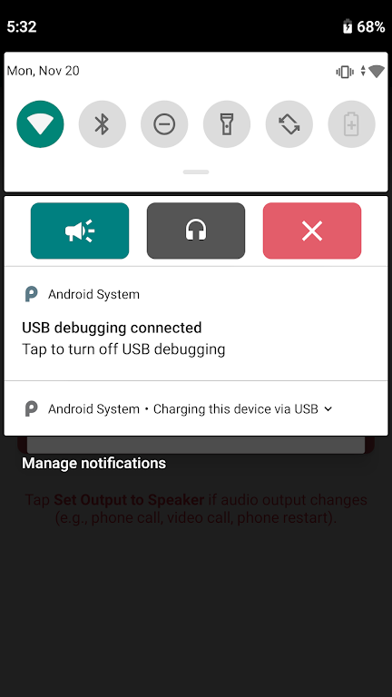 Fix Speaker - Disable Earphone Schermafbeelding 3