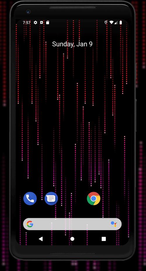 Matrix Live Wallpaper Schermafbeelding 3