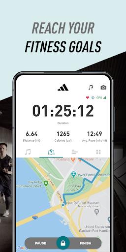 adidas Running: Sports Tracker ဖန်သားပြင်ဓာတ်ပုံ 1