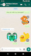 Animals Stickers WAStickerApps Schermafbeelding 3