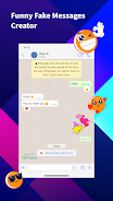 iWhats: Fake Chat Message Captura de pantalla 0