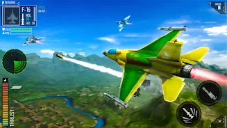 Combat Fighting Airplane Games स्क्रीनशॉट 3