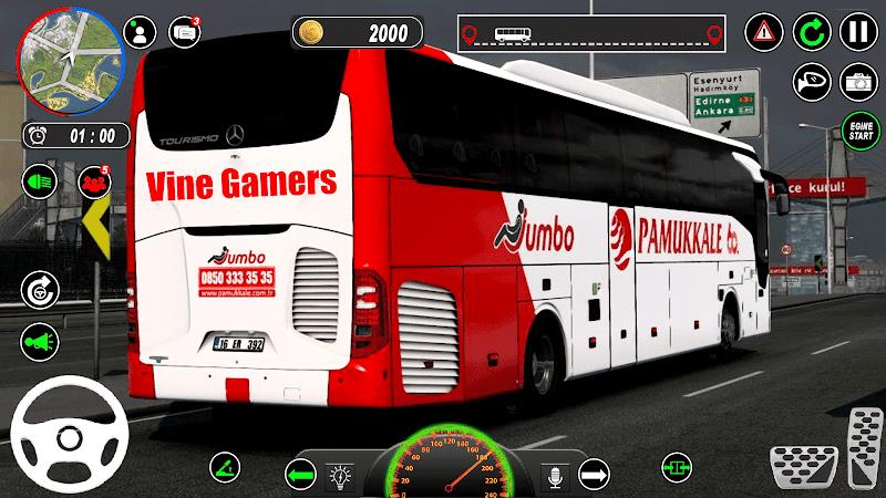 Bus Simulator: City Bus Games Captura de tela 1