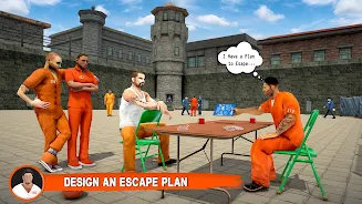 Grand Jail Prison Escape Games Captura de tela 1