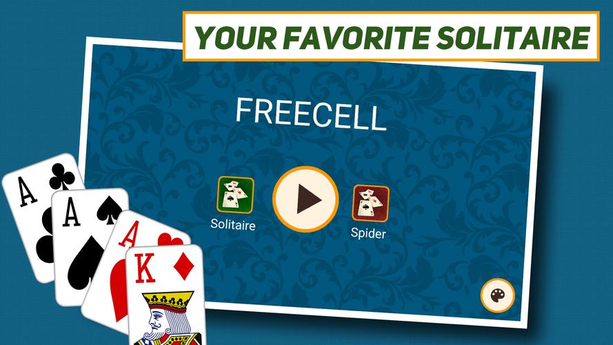 FreeCell Schermafbeelding 0