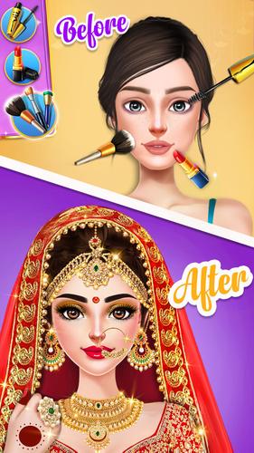 Indian Wedding Dress up games ภาพหน้าจอ 2