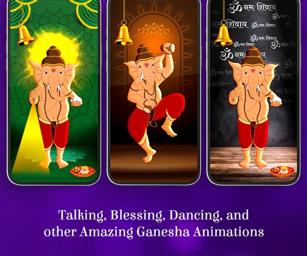 Talking & Dancing Ganesha Schermafbeelding 0