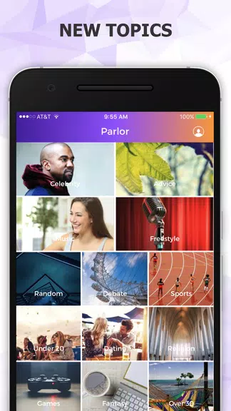 Parlor - Social Talking App Schermafbeelding 3