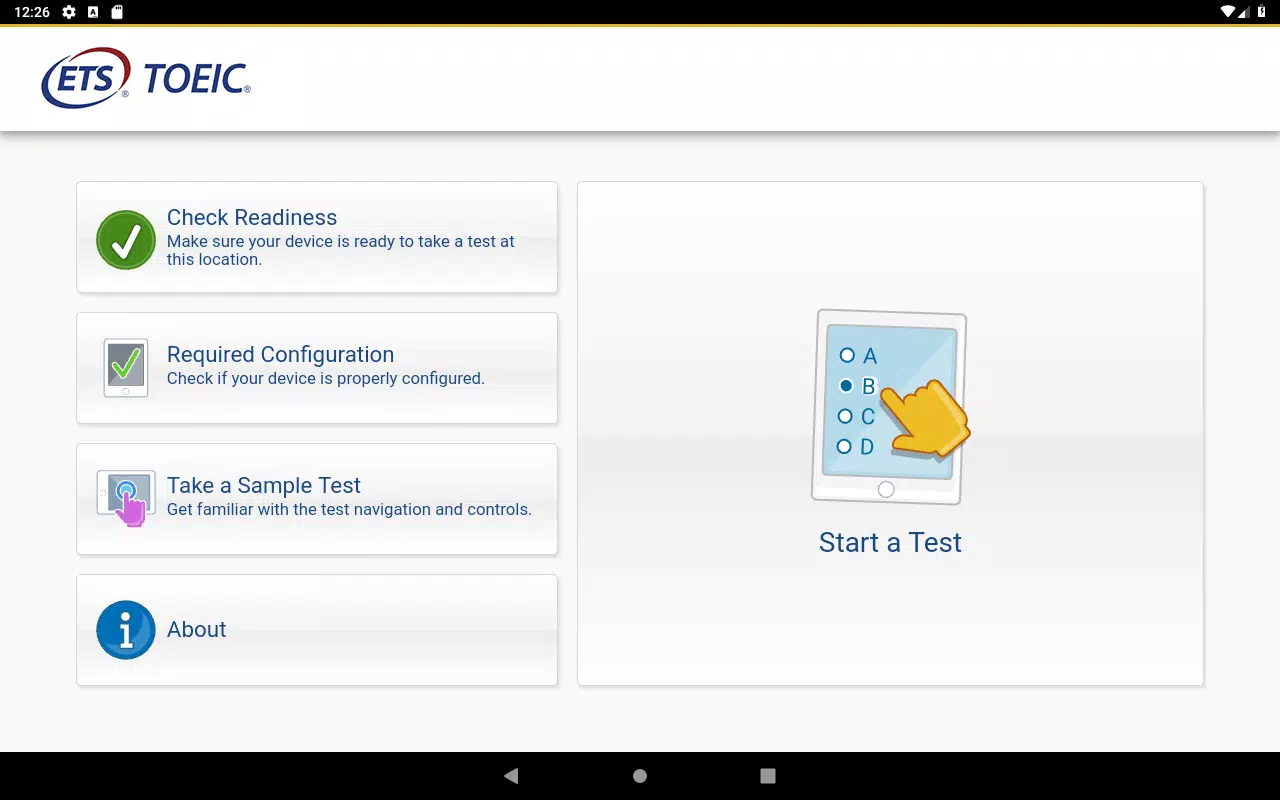 TOEIC Assessments Captura de pantalla 0