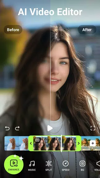 AI Video Enhancer - Utool Capture d'écran 3