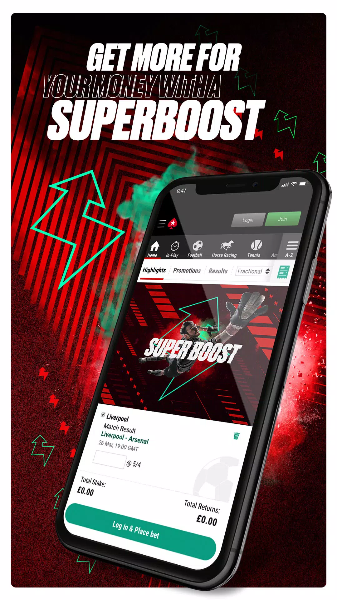 PokerStars Sports Betting EU應用截圖第1張