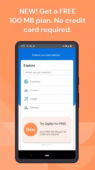 GigSky: Buy eSIM Online Скриншот 0