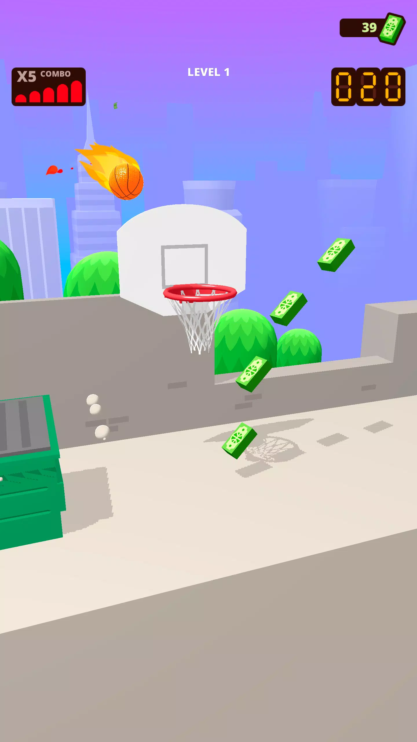 Bounce Dunk Captura de tela 0