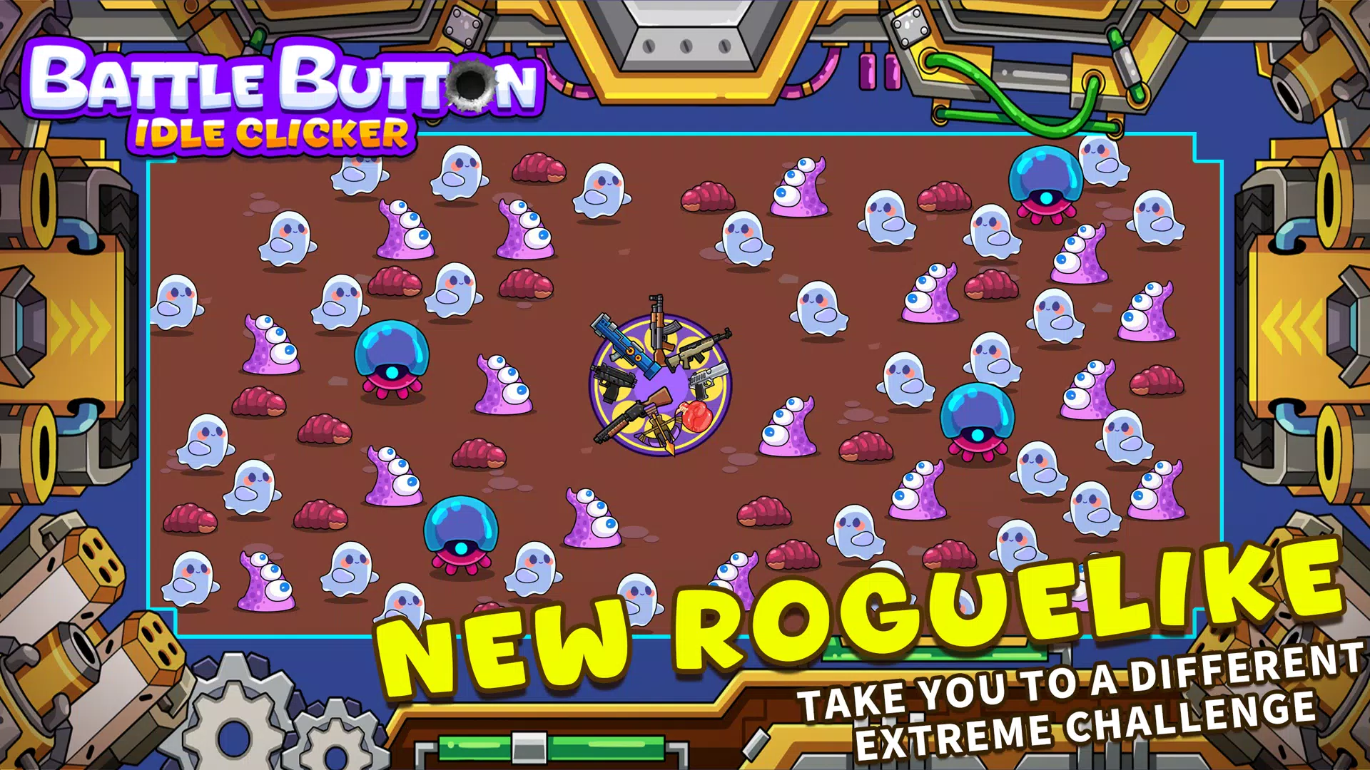 Battle Button - idle clicker Tangkapan skrin 0