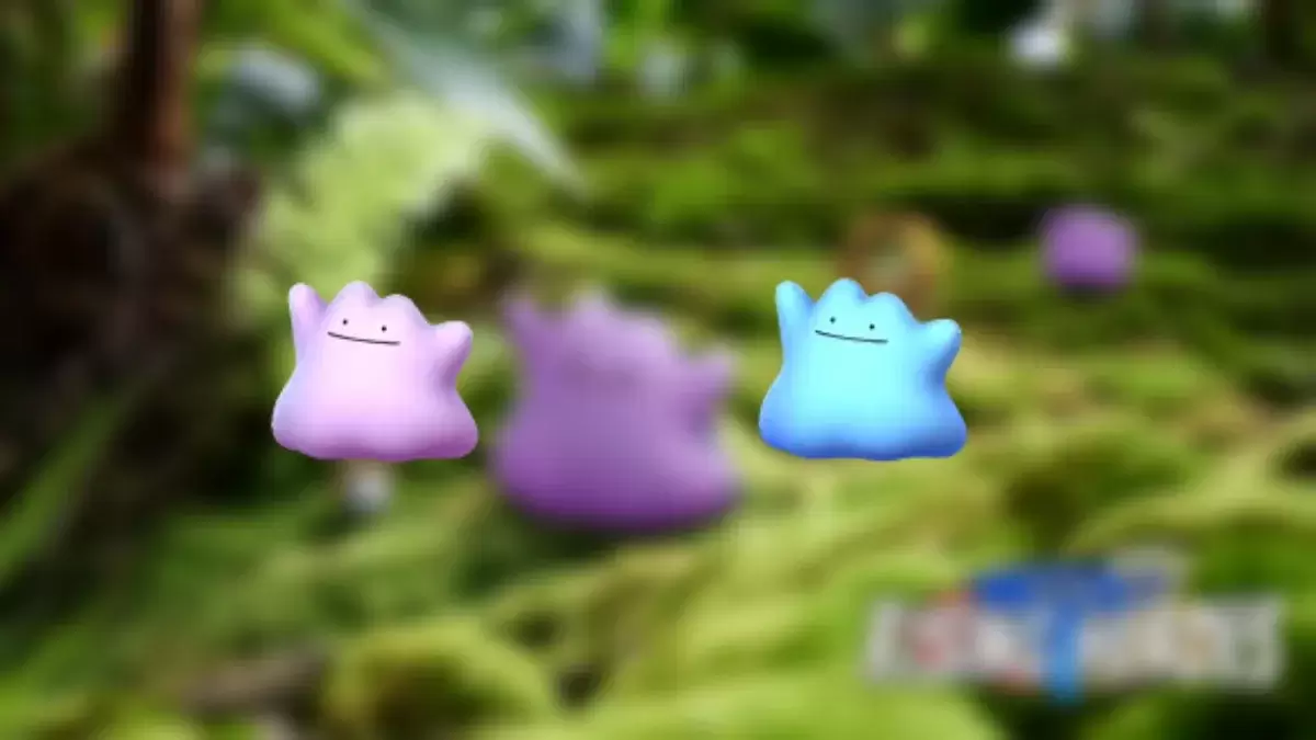 Ditto berkilat dari pokemon pergi dengan sprite biasa