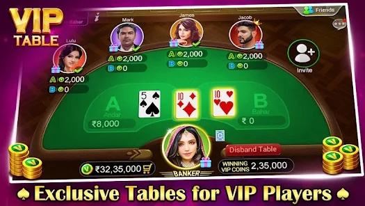 Teen Patti Flush 3 Patti Poke Скриншот 1