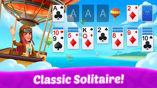 Solitaire: Card Games Mod स्क्रीनशॉट 0