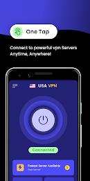 USA VPN - Proxy VPN for USA Ảnh chụp màn hình 2