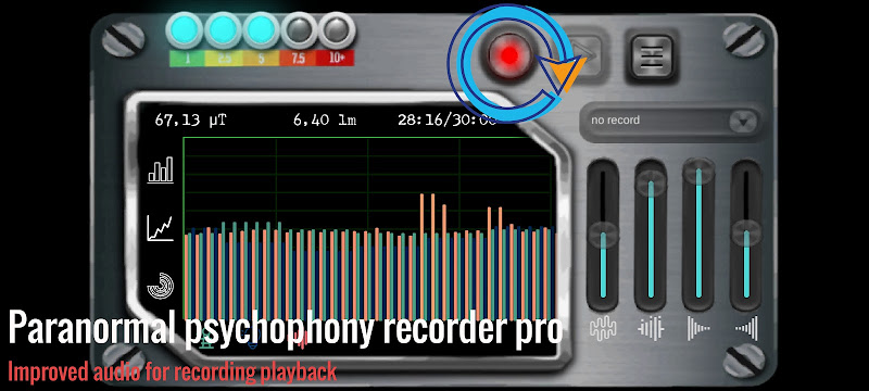 Spirit box :Ghost detector EVP Captura de pantalla 0