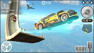 Impossible GT Racing Car Stunt Captura de tela 3