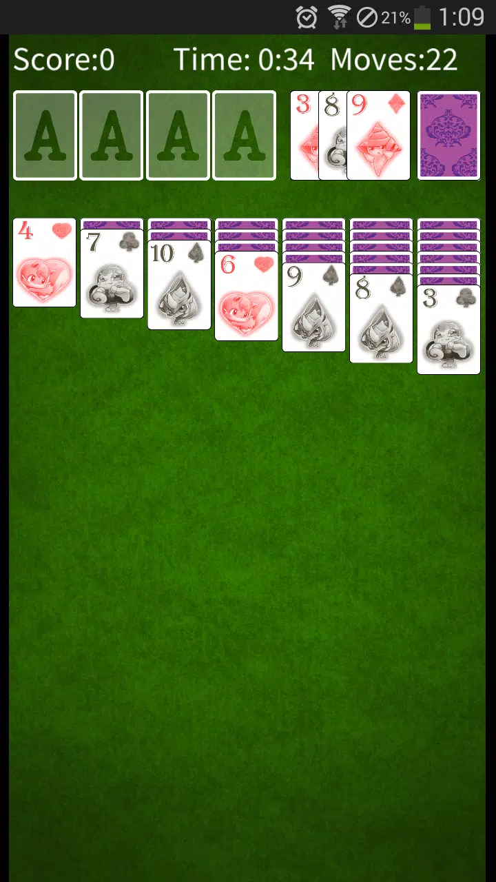 Solitaire Monsters 스크린샷 3