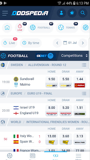 oddspedia Captura de pantalla 2