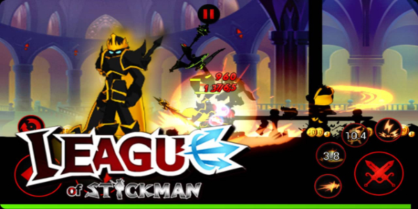 League of Stickman ဖန်သားပြင်ဓာတ်ပုံ 2