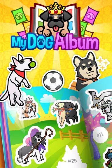 My Dog Album - Cute Puppy Stic ภาพหน้าจอ 0