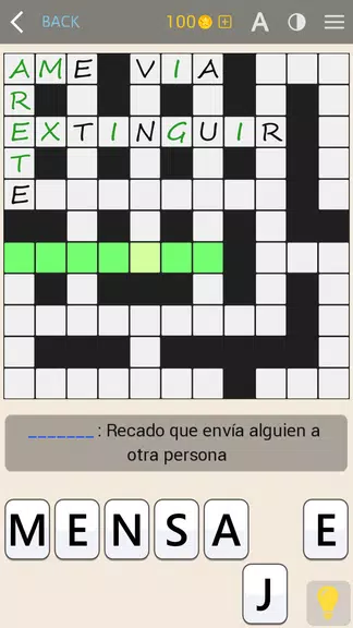 Crosswords Spanish crucigramas ဖန်သားပြင်ဓာတ်ပုံ 1