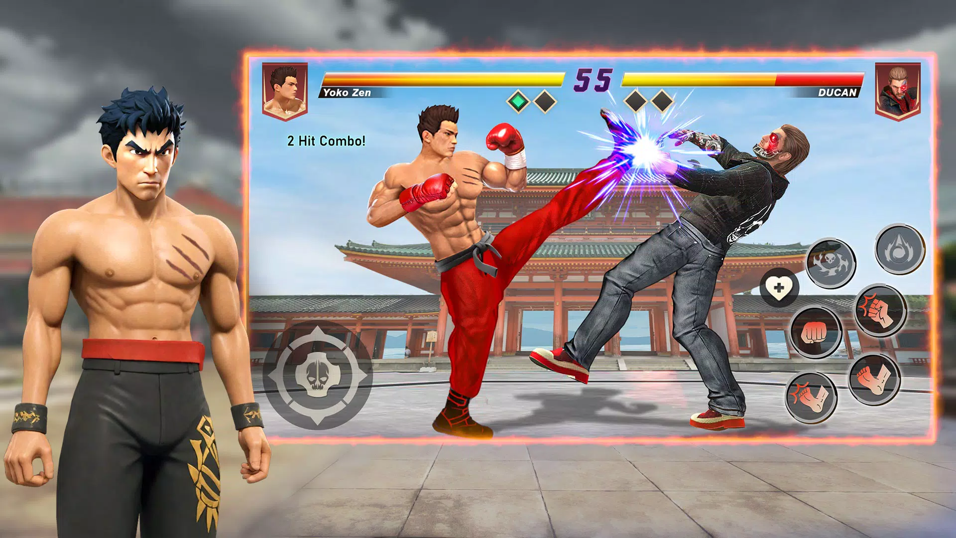 Karate Legends: Fighting Games Ảnh chụp màn hình 0