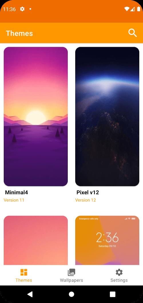 Global Themes and Wallpapers ဖန်သားပြင်ဓာတ်ပုံ 0