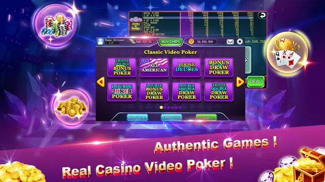 Video Poker: Classic Casino Zrzut ekranu 3