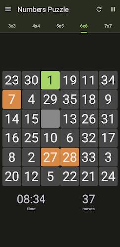 Schermata 15 Number puzzle sliding game 1