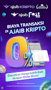 Ajaib Kripto: 0% Trading Fee Tangkapan skrin 1