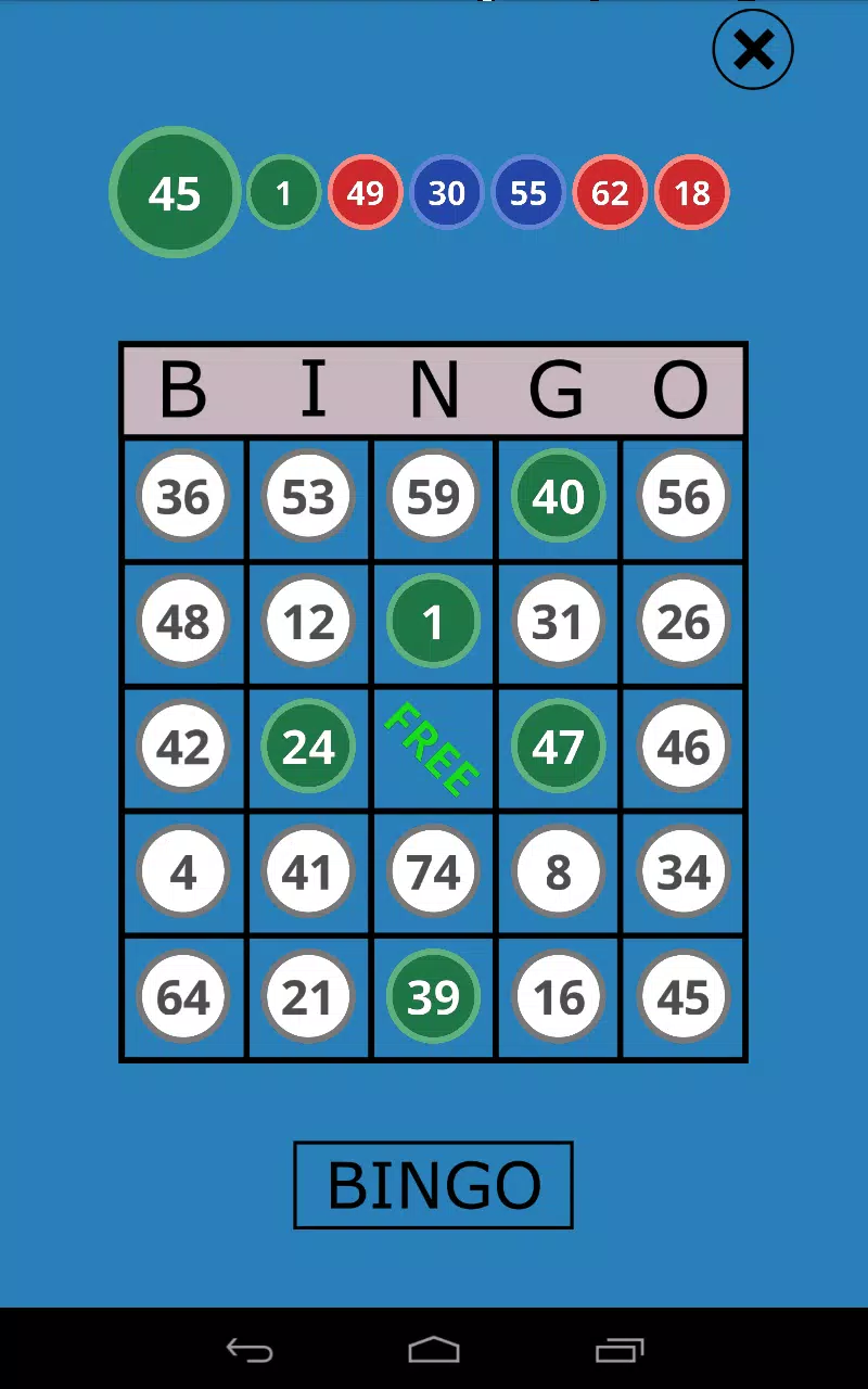 Classic Bingo Touch Captura de tela 3