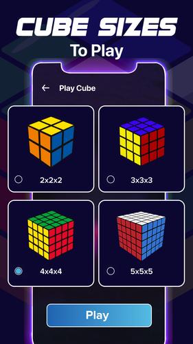 Rubik's Cube Puzzle Solver app スクリーンショット 2