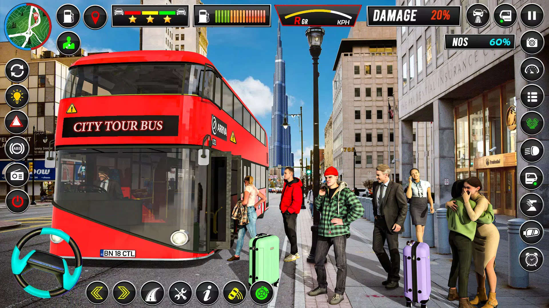 Real Bus Simulator Coach Bus স্ক্রিনশট 1