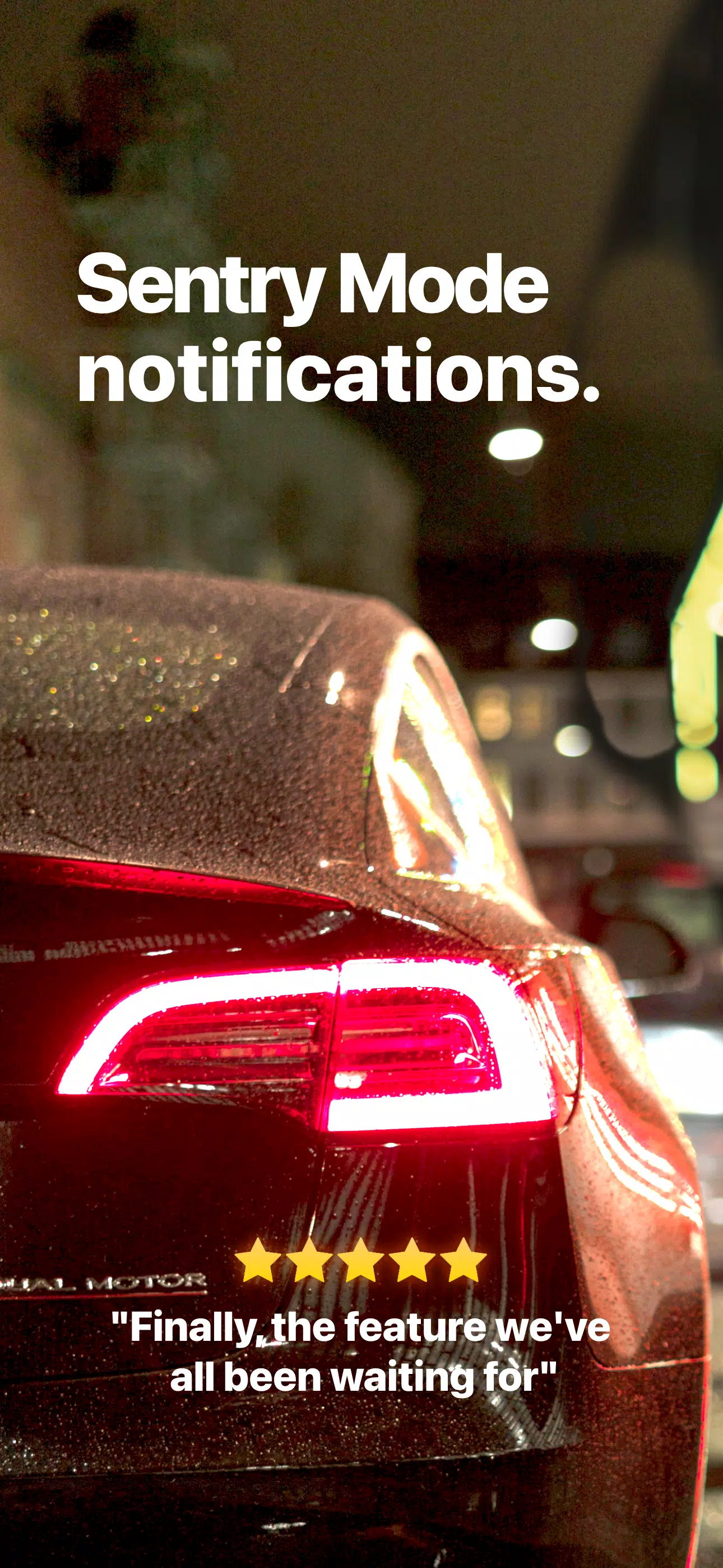 Sentry Pro—Tesla Notifications スクリーンショット 0