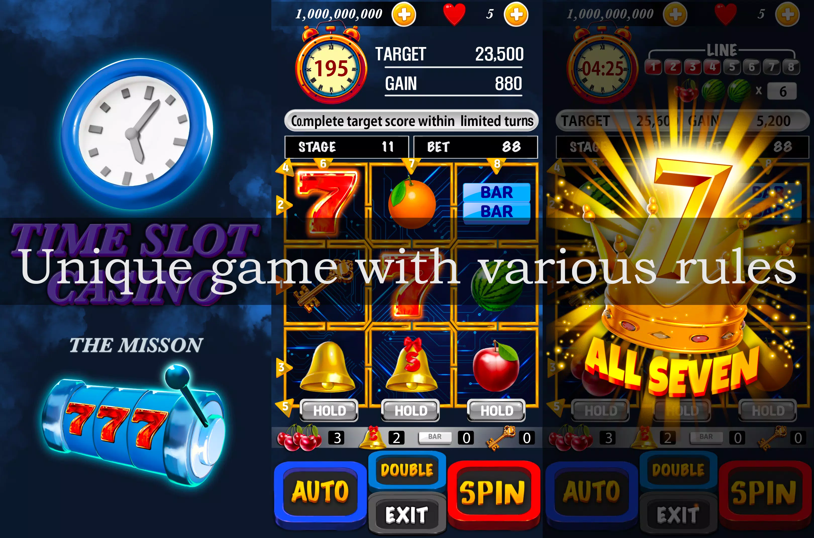 Time slot Casino : The Mission ภาพหน้าจอ 0