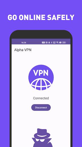 Alpha VPN Ảnh chụp màn hình 1