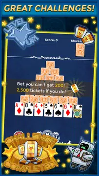 Pyramid Solitaire - Make Money স্ক্রিনশট 3