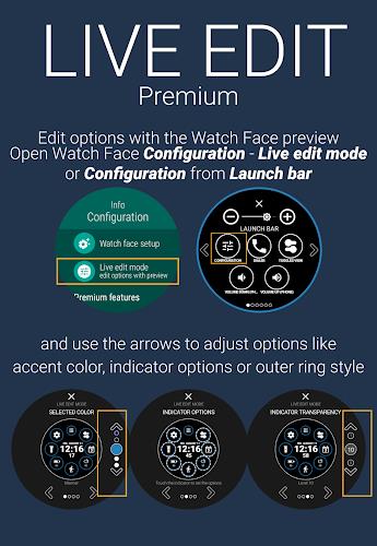 Info Watch Face Capture d'écran 1