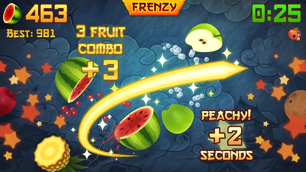 Fruit Ninja ภาพหน้าจอ 2