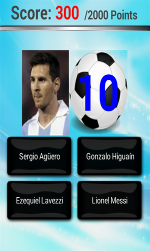 Football Players Quiz Pro Zrzut ekranu 1