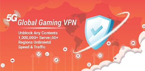 5G Global VPN Gaming Tangkapan skrin 0